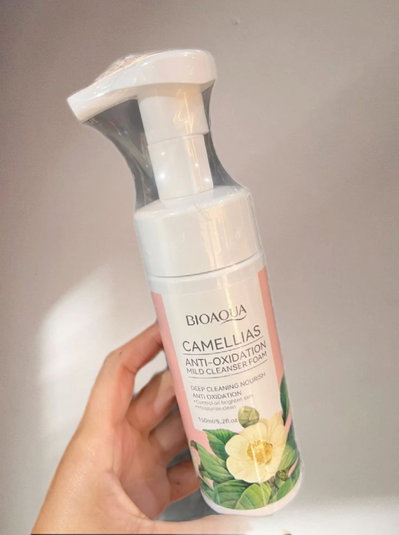 Limpiador facial espuma 
