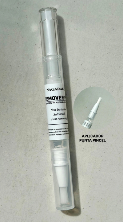 Removedor de extensión de pestañas 