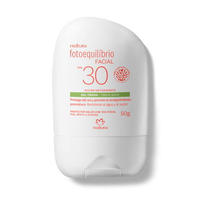 Protector solar facial Toque seco FPS30 