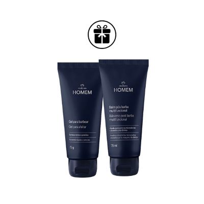 Gel para afeitar + Bálsamo post barba