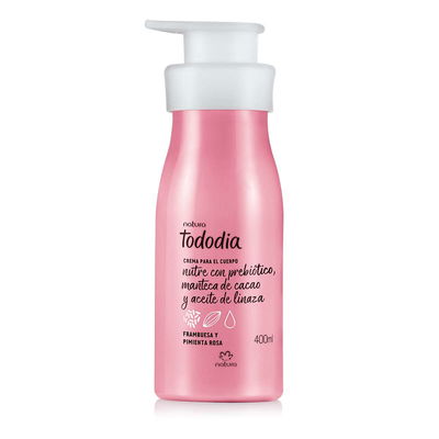 Crema corporal Tododia Frambuesa y Pimienta Rosa 400ml