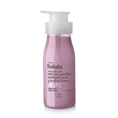 Crema corporal Tododia Mora Roja y Jabuticaba 400 ml