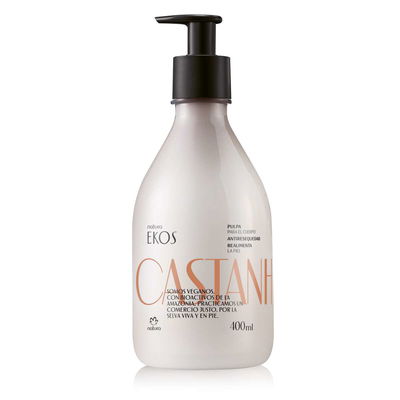 Pulpa hidratante corporal Ekos Castaña 400 ml