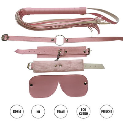 Kits BDSM cuero rosa