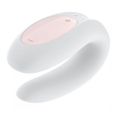 Double Joy White Estimulador Para Parejas Con Control Via APP