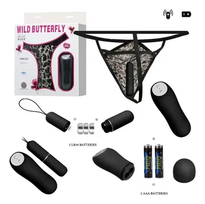 Tanga con vibrador y control inalambrico