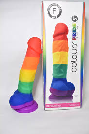 Consolador sopapa multicolor 13x3.5