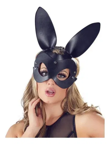 Mascara de Conejita negro 