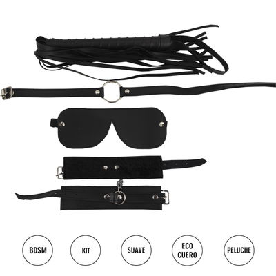 Kits BDSM cuero negro
