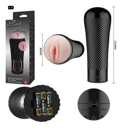 Masturbador vagina con Vibracion 