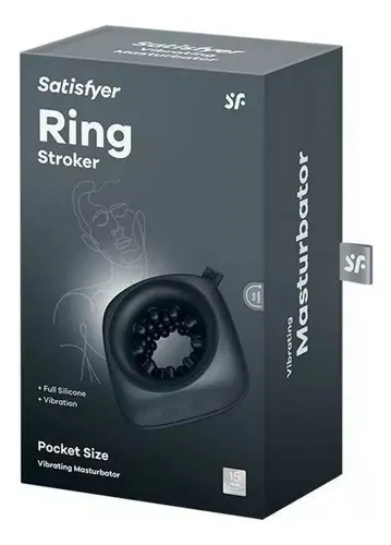 Ring Stroker Masturbador Pequeños Con 3 Motores Y Carga USB