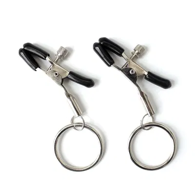 Broche para pezones con anillos