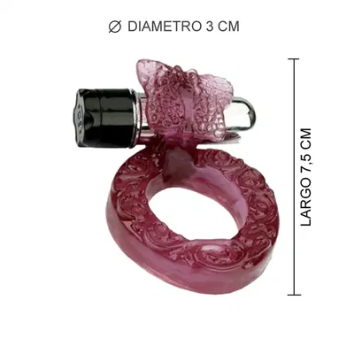 Anillo con bala vibradora 