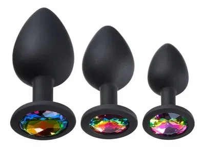 Kit de 3 Joyas Anales de silicona