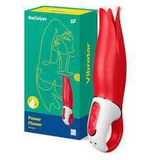 Vibes Power Flower Vibrador con alas de estimulacion y carga USB