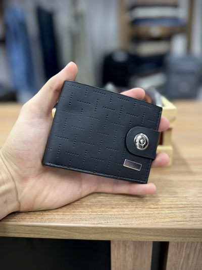 Lock Wallet negro