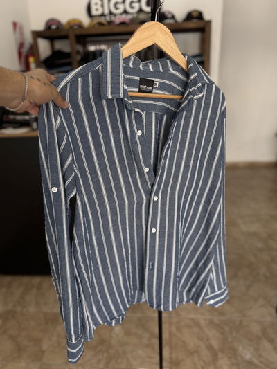 Camisa Lino M/L