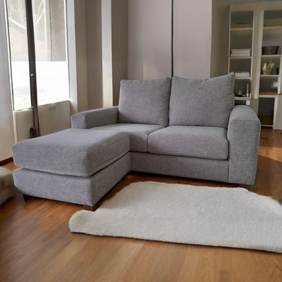 Sillón JAZMIN con camastro 1,55x1,50x0,90 2 cuerpos tela linen