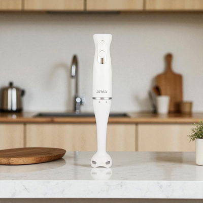 Mixer ATMA 8507AP Blanca 600W cuchillas inox. 