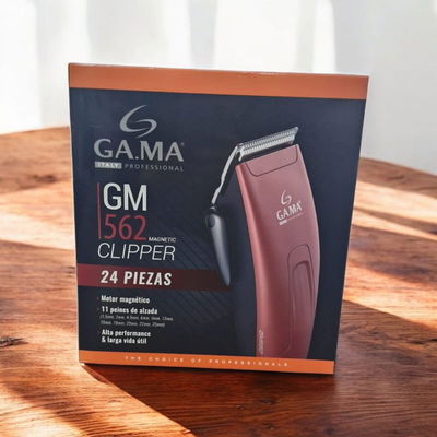 Cortapelo GAMA GM562 Magnetic Clipper / 24 piezas 