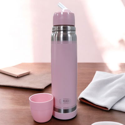 Termo LUMILAGRO LUMINOX 1L Rosa