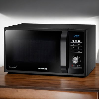 Microondas SAMSUNG MG23F3K3TAK/BG BLACK 23L NEGRO