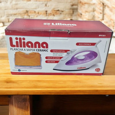 Plancha a vapor LILIANA RPV301 1750W regulador de vapor / base cerámica