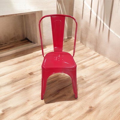 Silla TOLIX metálica x6 roja