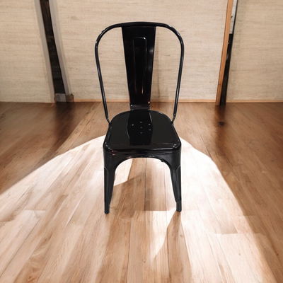 Silla TOLIX metálica negra x6