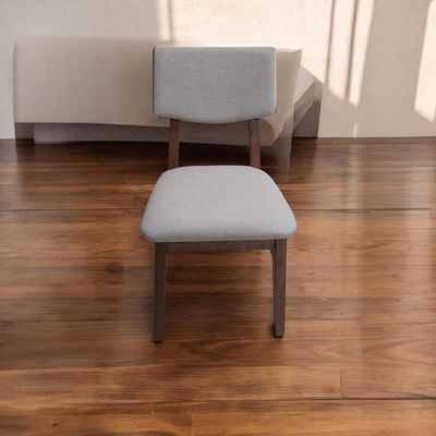 Silla GENOUD OSAKA castaño tapizado natural x6