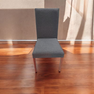 Silla tapizada gris oscuro x6