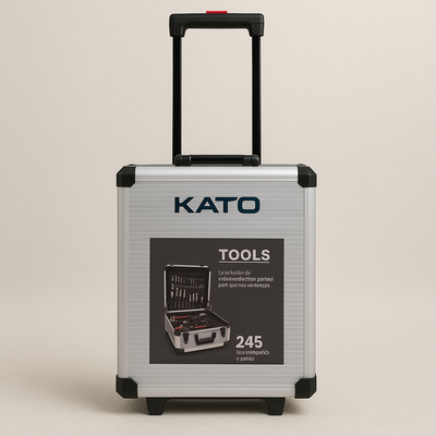 KATO VALIJA 245 PIEZAS