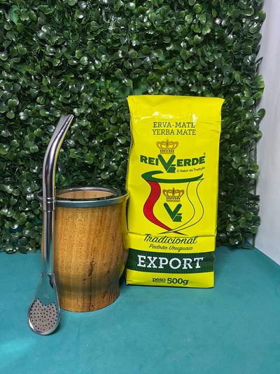 COMBO MATE, YERBA Y BOMBILLA