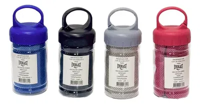 Toalla Everlast Fria Deportiva Running Secado Rápido Llavero