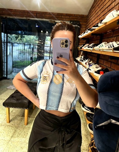 Puperas con strass de Argentina
