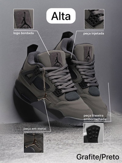 JORDAN RETRO 4 gris