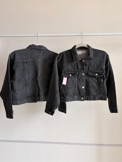 Campera jean corta 