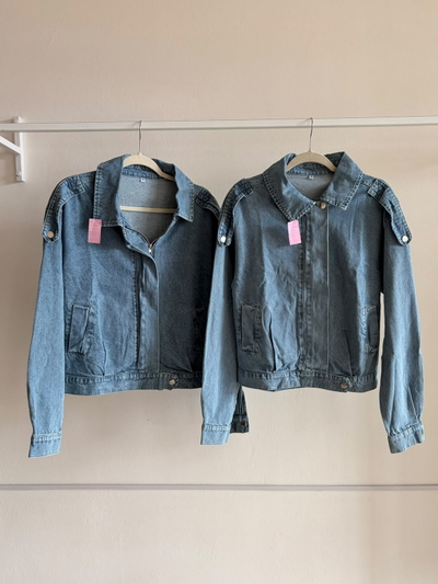 Campera bomber de jean