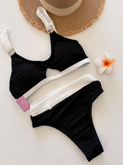 Bikini tiro alto combinada