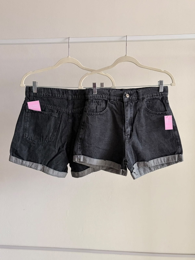 Short dobles negro