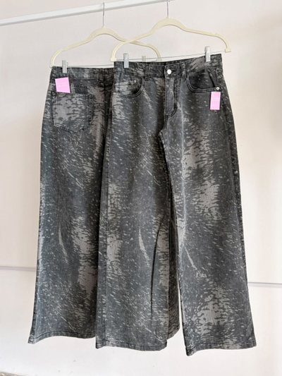 Wide leg estampado 