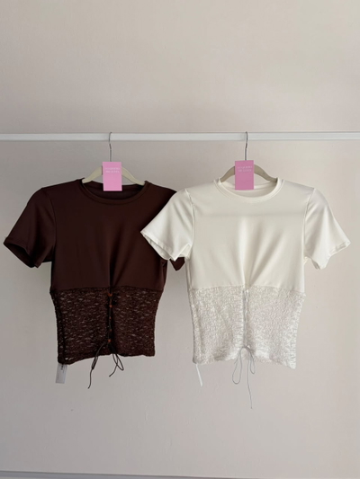 Remera corset