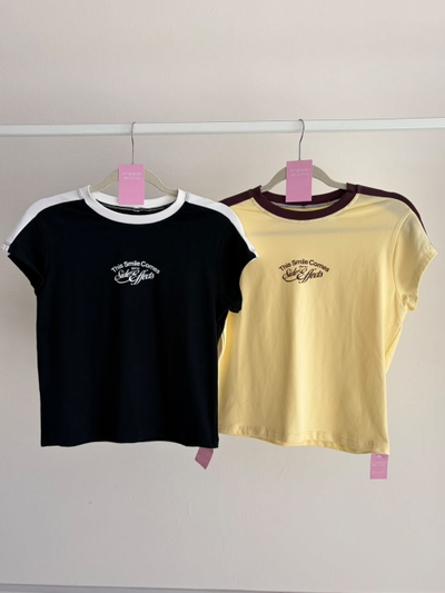 Mangas cortas estampada