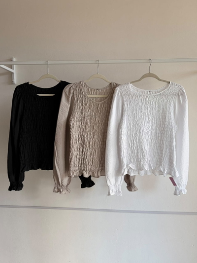 Blusa mangas largas