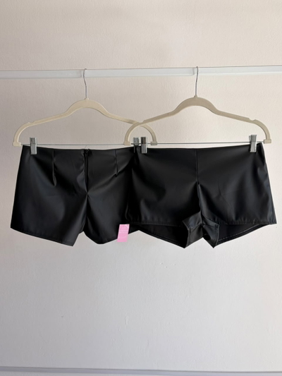 Short engomado tiro bajo 
