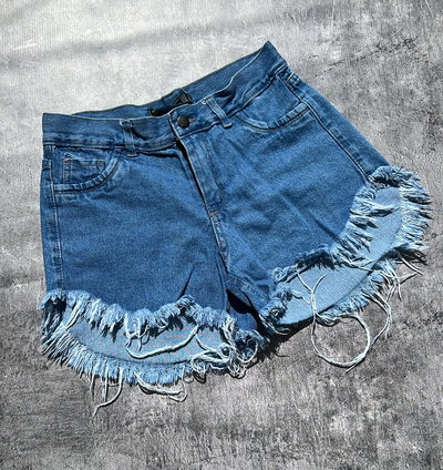 Short playero celeste oscuro DA