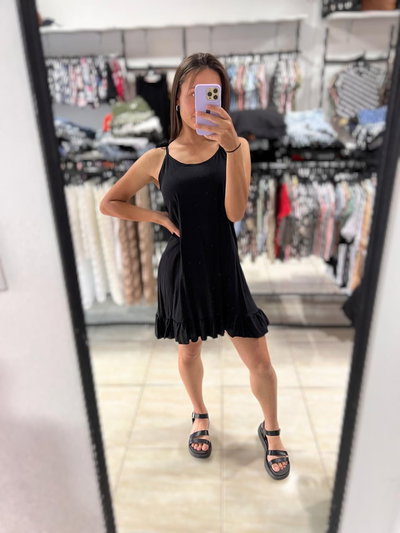 Vestidos de lino cortos 