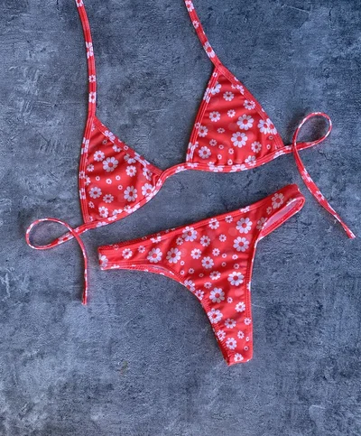 Bikini Araceli florcitas