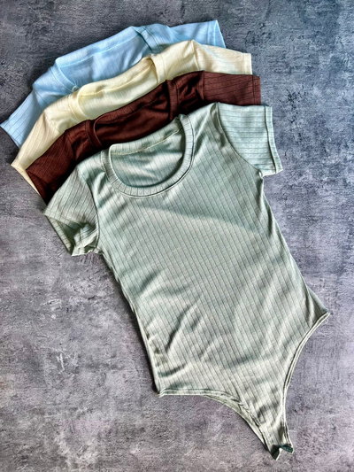 Body Morley texturado