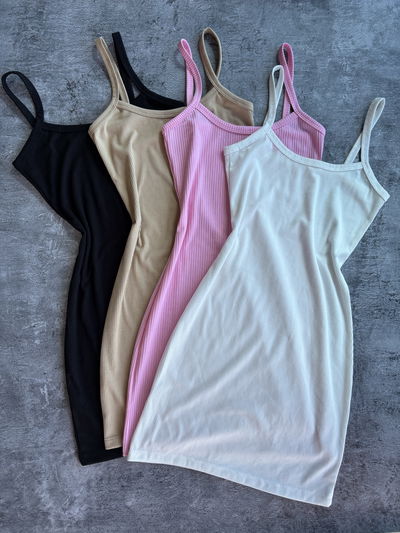 Vestido bretel fino